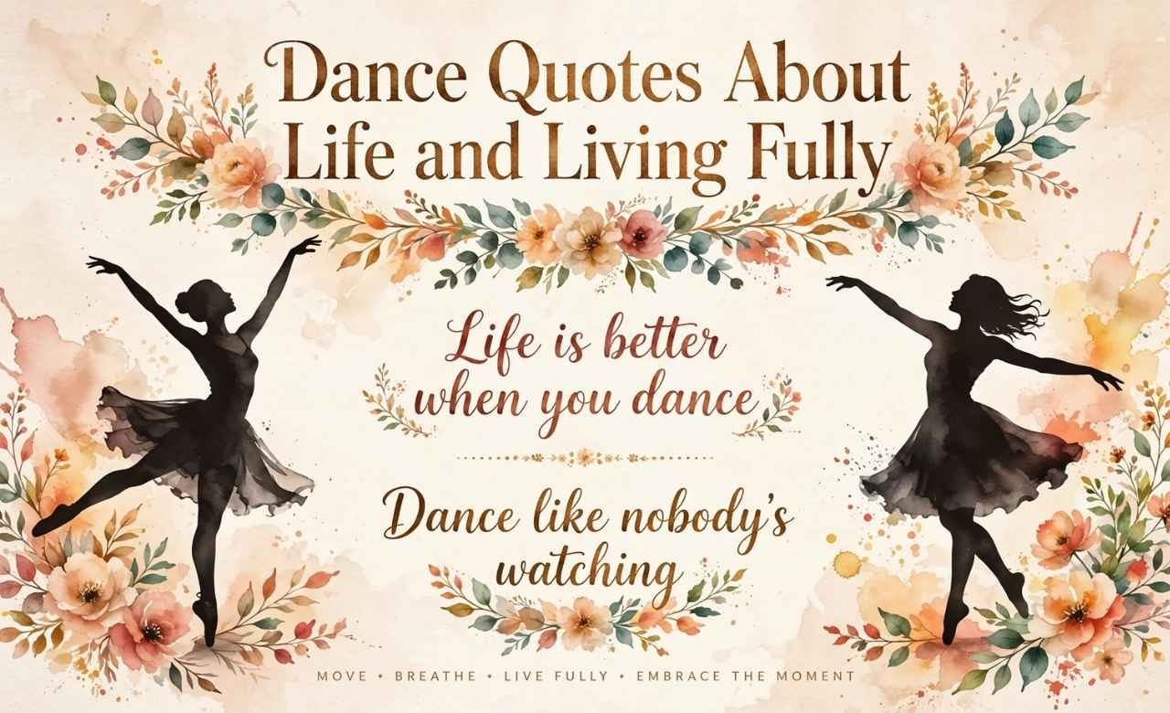 Dance Quotes About Life and Living Fully