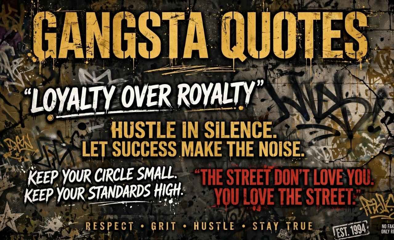 Gangsta Quotes