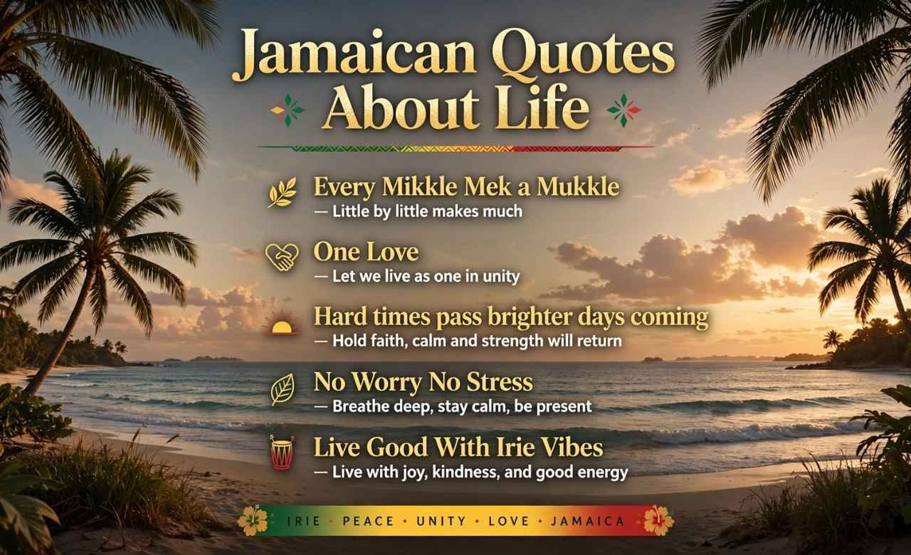 Jamaican Quotes About Life