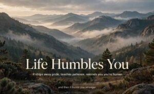 Life Humbles You Quotes