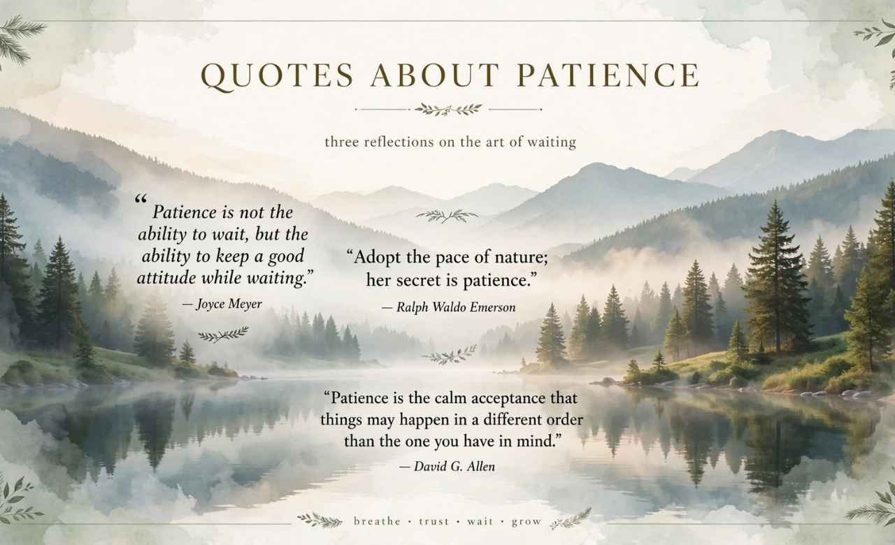 Quotes About Patience