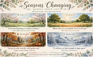 Seasons Changing Quotes About Life