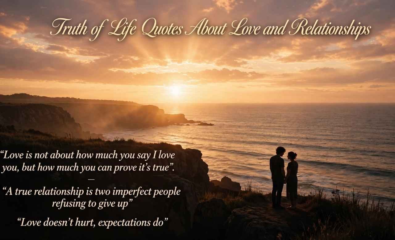 Truth of Life Quotes About Love and Relationships