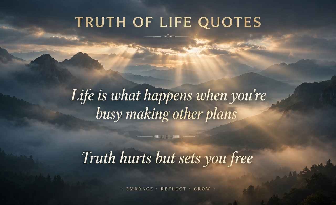 Truth of Life Quotes