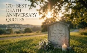 Death Anniversary Quotes