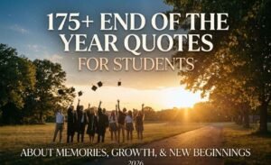End of the Year Quotes