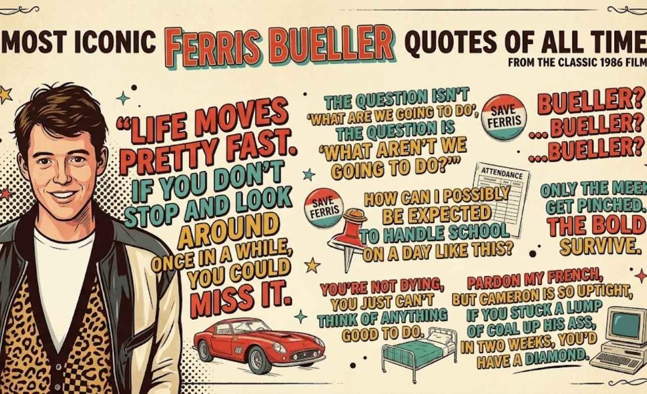 Most Iconic Ferris Bueller Quotes of All Time