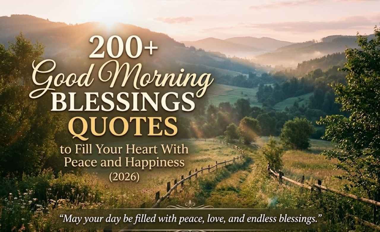 Good Morning Blessings Quotes