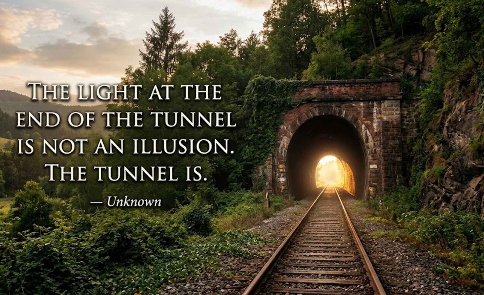 Inspirational Light at the End of the Tunnel Quotes