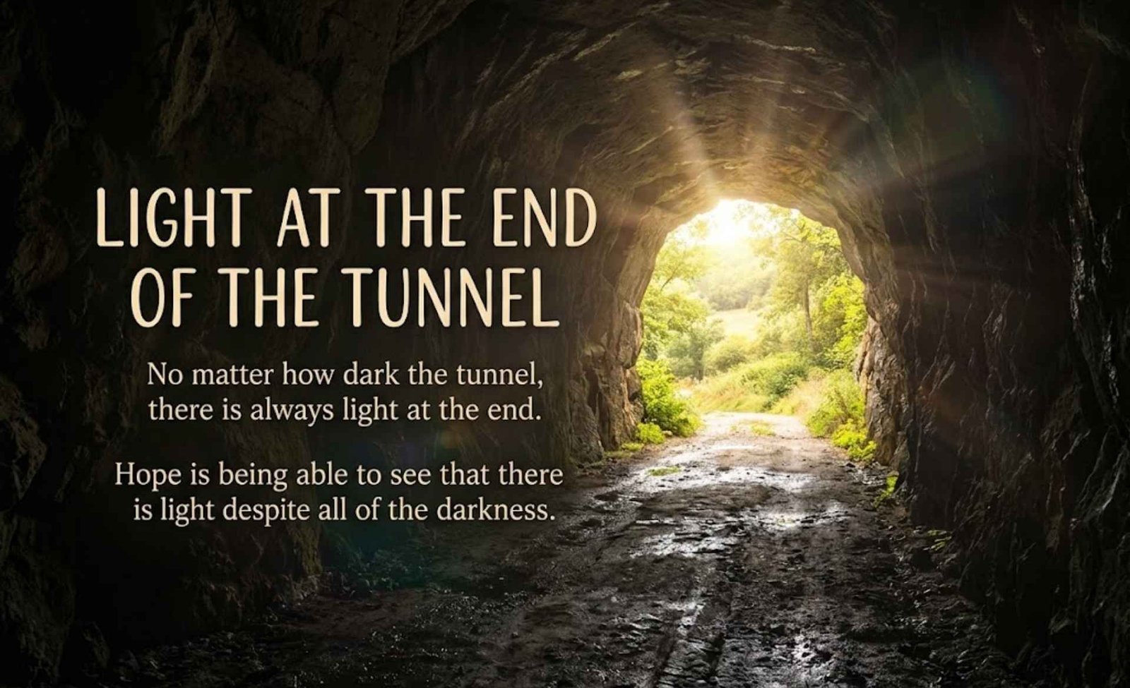 Light at the End of the Tunnel Quotes
