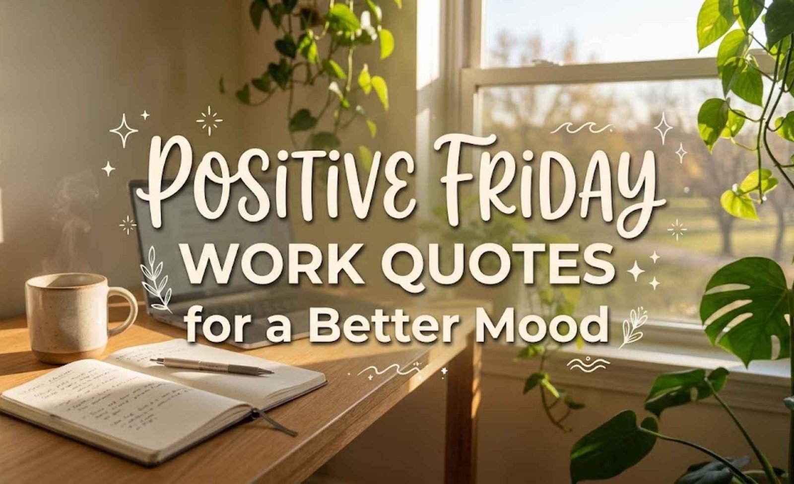Positive Friday Work Quotes for a Better Mood