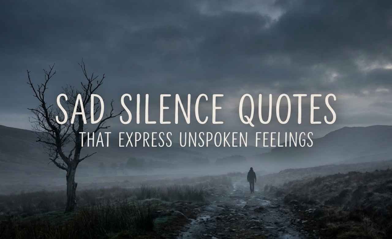 Sad Silence Quotes That Express Unspoken Feelings