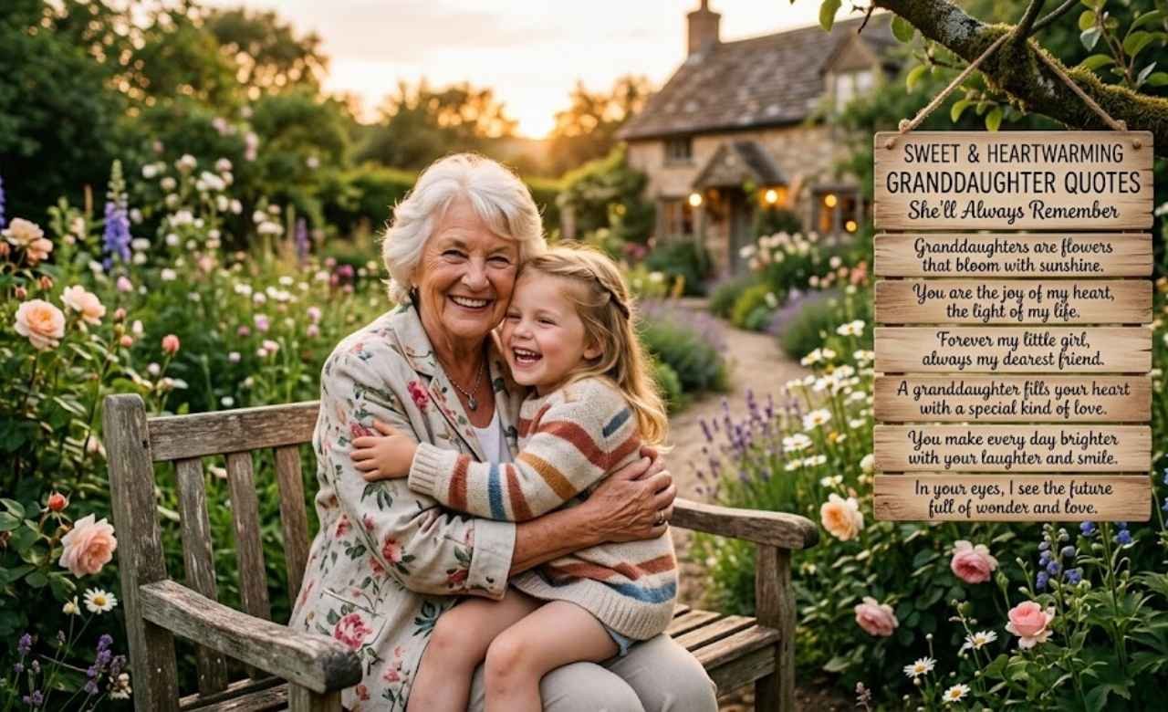 Sweet and Heartwarming Granddaughter Quotes She’ll Always Remember