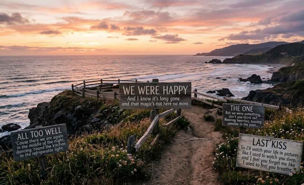 Taylor Swift Lyrics Quotes About Heartbreak and Lost Love